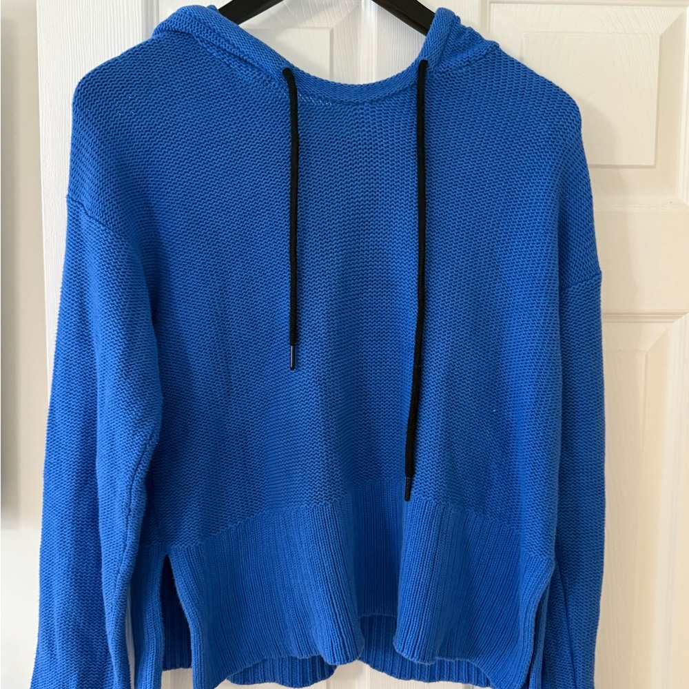 T Alexander Wang  Womens Hooded LongSleeve Sweater